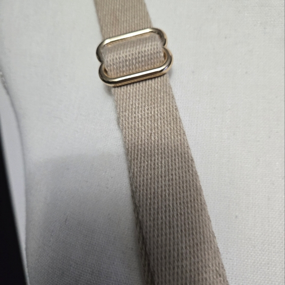 Michael Kors Navy Blue and Tan Crossbody Bag - Picture 8 of 8